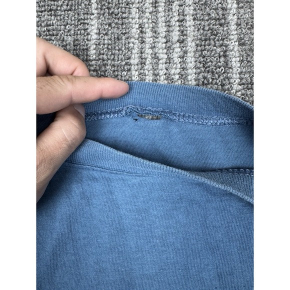 Nike Air Jordan Shirt Mens XL Blue Michael accolades Vintage 1990 Single Stitch - Picture 4 of 9